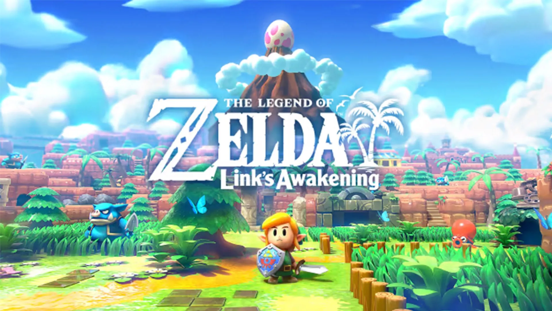 Ảnh bìa của game The Legend of Zelda: Link’s Awakening trên Nintendo Switch 1, một trong các game được hỗ trợ Free Update