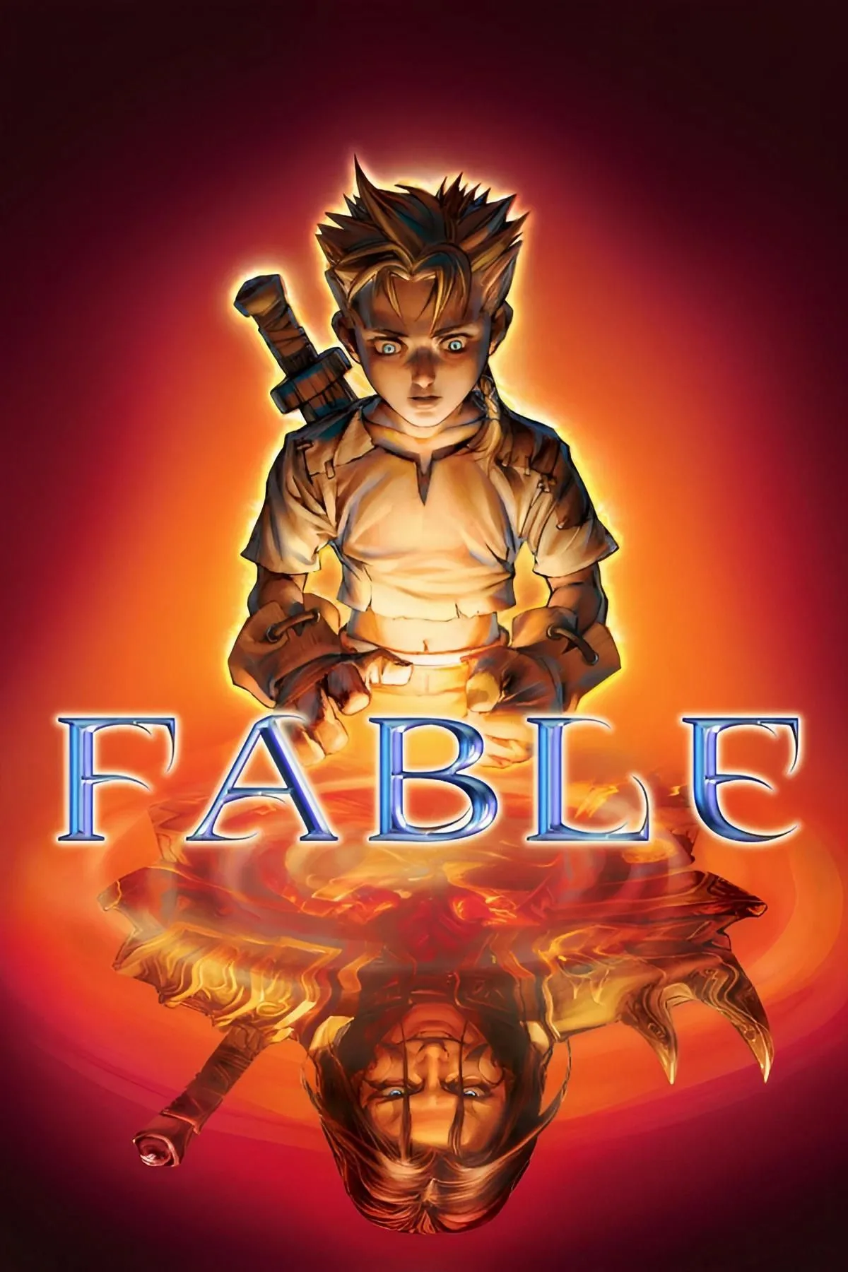 Ảnh bìa game Fable phiên bản gốc phát hành năm 2004