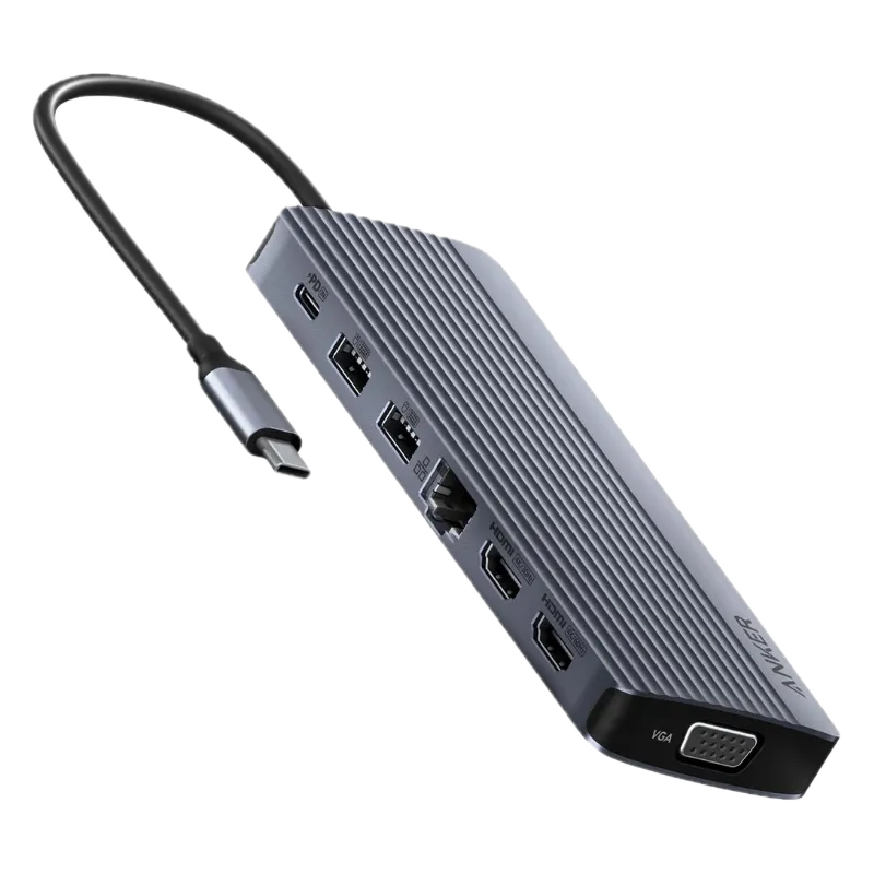 Anker 14-in-1 USB-C Hub: Giải pháp mở rộng kết nối hiệu quả cho laptop và thiết bị di động