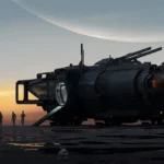 Bản vẽ ý tưởng từ BioWare cho game Mass Effect 5, hé lộ bối cảnh không gian và logo N7