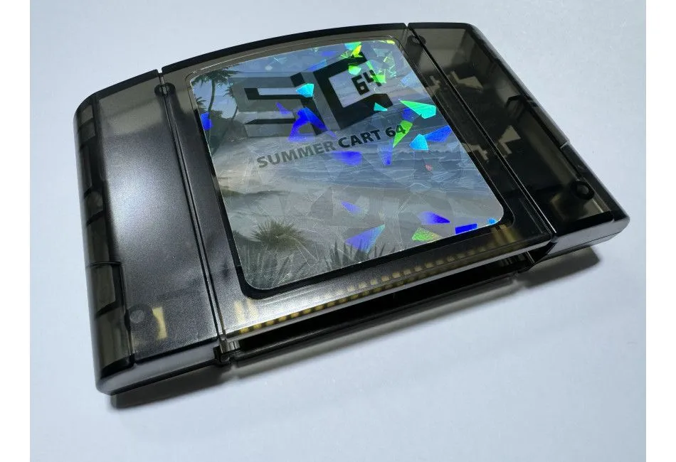 Băng SummerCart64 chính thức cho Nintendo 64 với thiết kế bán lẻ