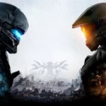 Bìa game chính thức của Halo 5: Guardians