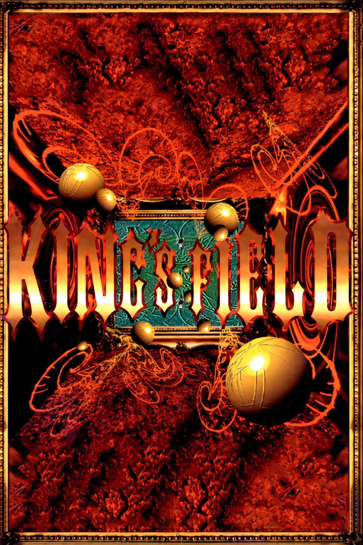 Bìa game King's Field cho PlayStation 1, tựa game RPG đầu tay của FromSoftware được săn lùng.