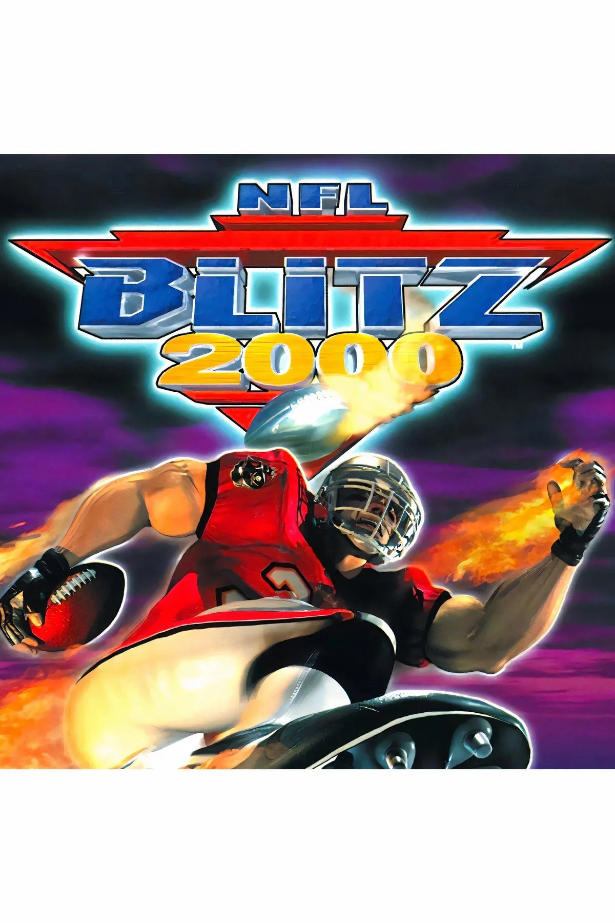 Bìa game NFL Blitz 2000 phiên bản Greatest Hits, một trong những tựa game PS1 hiếm và giá trị nhất.