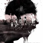 Bìa game The Walking Dead: The Telltale Definitive Series với Clementine và các nhân vật chính