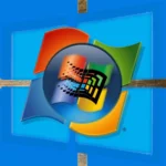 Biểu tượng các phiên bản Windows từ cũ đến mới minh họa khái niệm máy ảo lồng nhau
