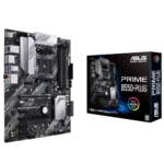 Bo mạch chủ ASUS Prime B550-PLUS với thiết kế hiện đại, sẵn sàng cho CPU AMD AM4