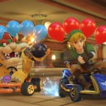 Bowser và Link đua trong Mario Kart 8 Deluxe, game bán chạy nhất của Nintendo Switch