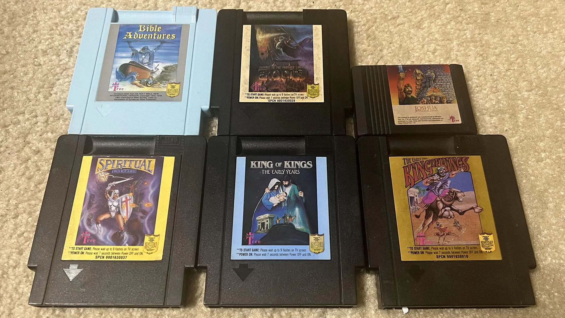 Các tựa game NES chủ đề tôn giáo của Wisdom Tree