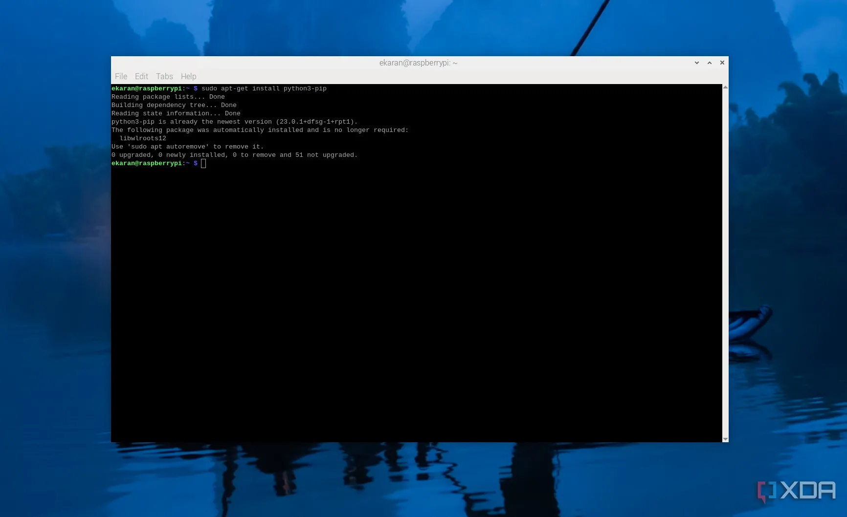 Cài đặt Pip cho Python 3 trên Raspberry Pi 5 để quản lý thư viện và ứng dụng Python