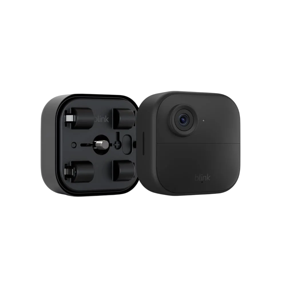 Camera an ninh Blink Outdoor 4 cùng gói pin mở rộng cho thời lượng sử dụng lên đến 4 năm.