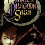 Cận cảnh gameplay Panzer Dragoon Saga với nhân vật cưỡi rồng bay lượn trên bầu trời xanh