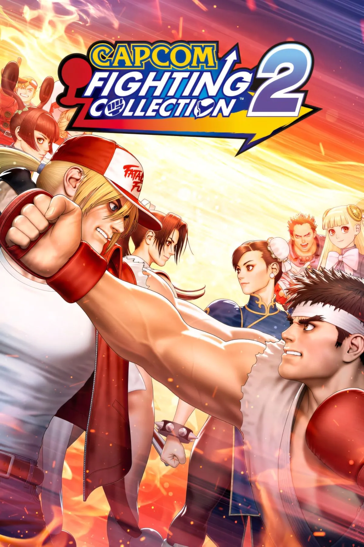 Capcom Fighting Collection 2: Ảnh bìa chính của bộ sưu tập game đối kháng kinh điển