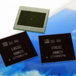 Chip nhớ LPDDR4 của Samsung minh họa công nghệ DRAM di động