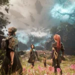 Clair Obscur Expedition 33 - hình ảnh game nhập vai theo lượt tuyệt đẹp với nhân vật sẵn sàng chiến đấu và hiệu ứng phép thuật