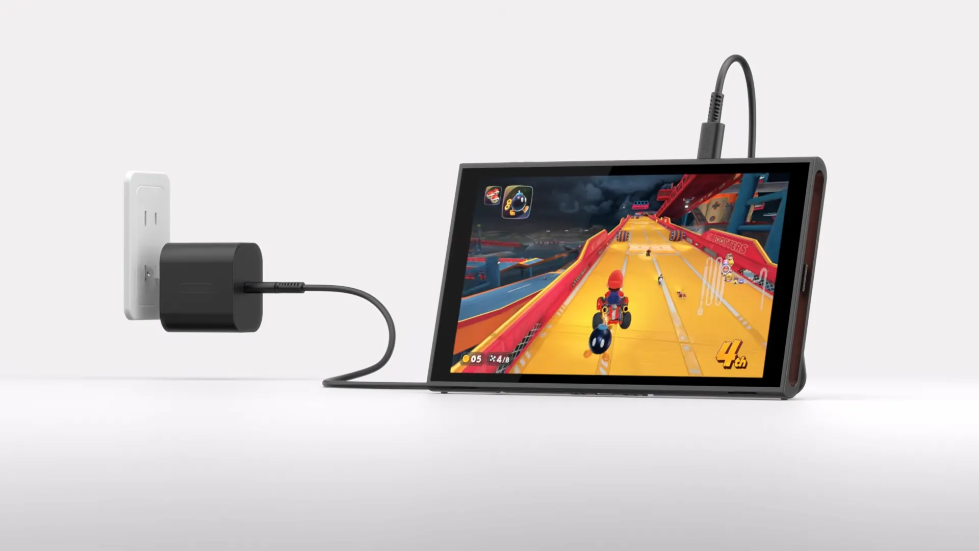 Cổng USB-C bổ sung ở phía trên của Nintendo Switch 2