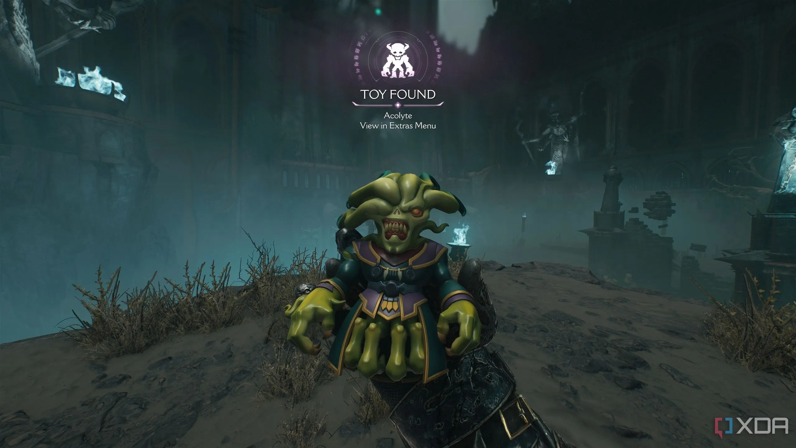 Đồ chơi sưu tầm Acolyte trong Chương 19 Doom: The Dark Ages