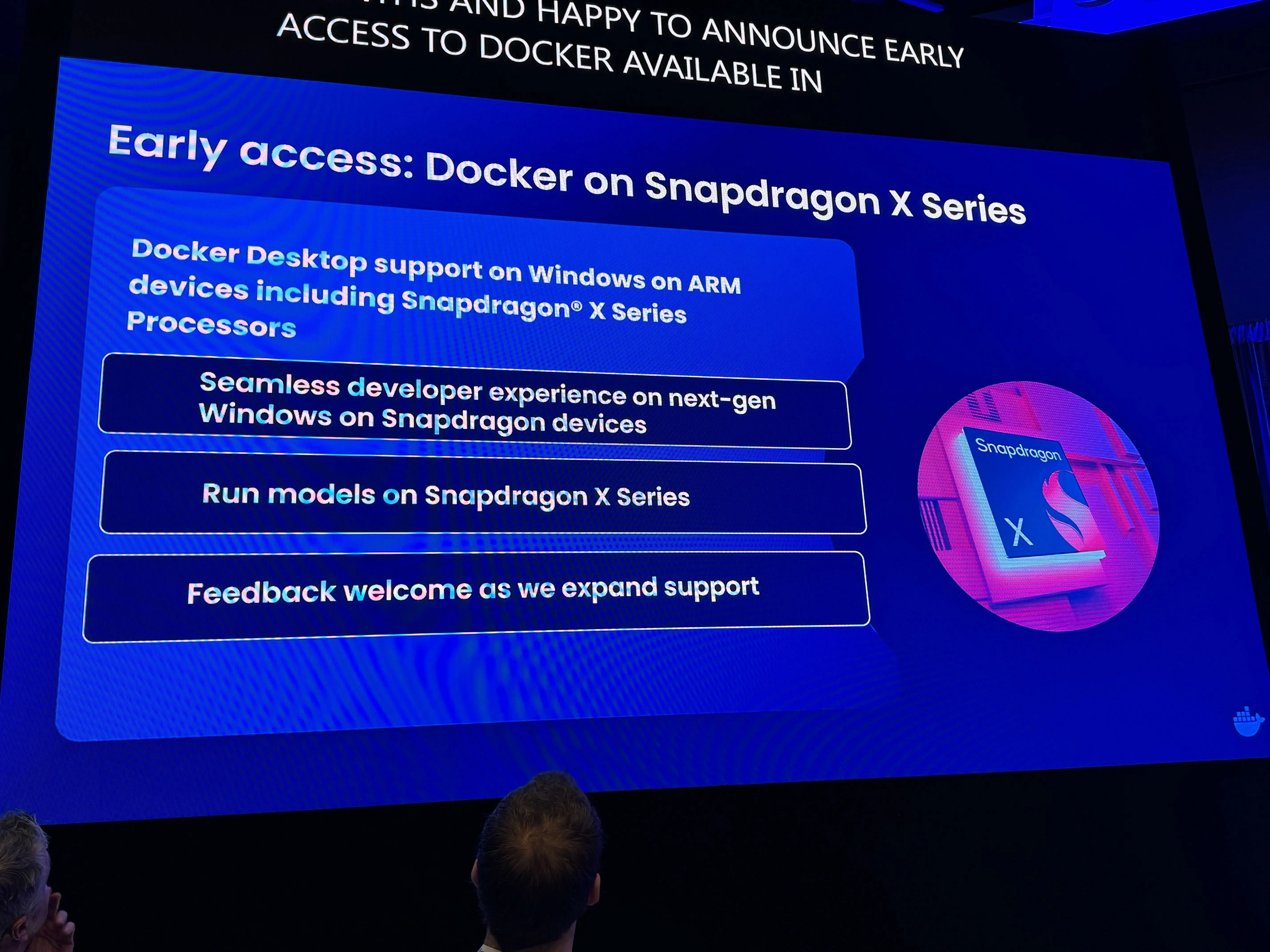 Docker Desktop hỗ trợ chạy mô hình AI trên chip Snapdragon X tại sự kiện Computex