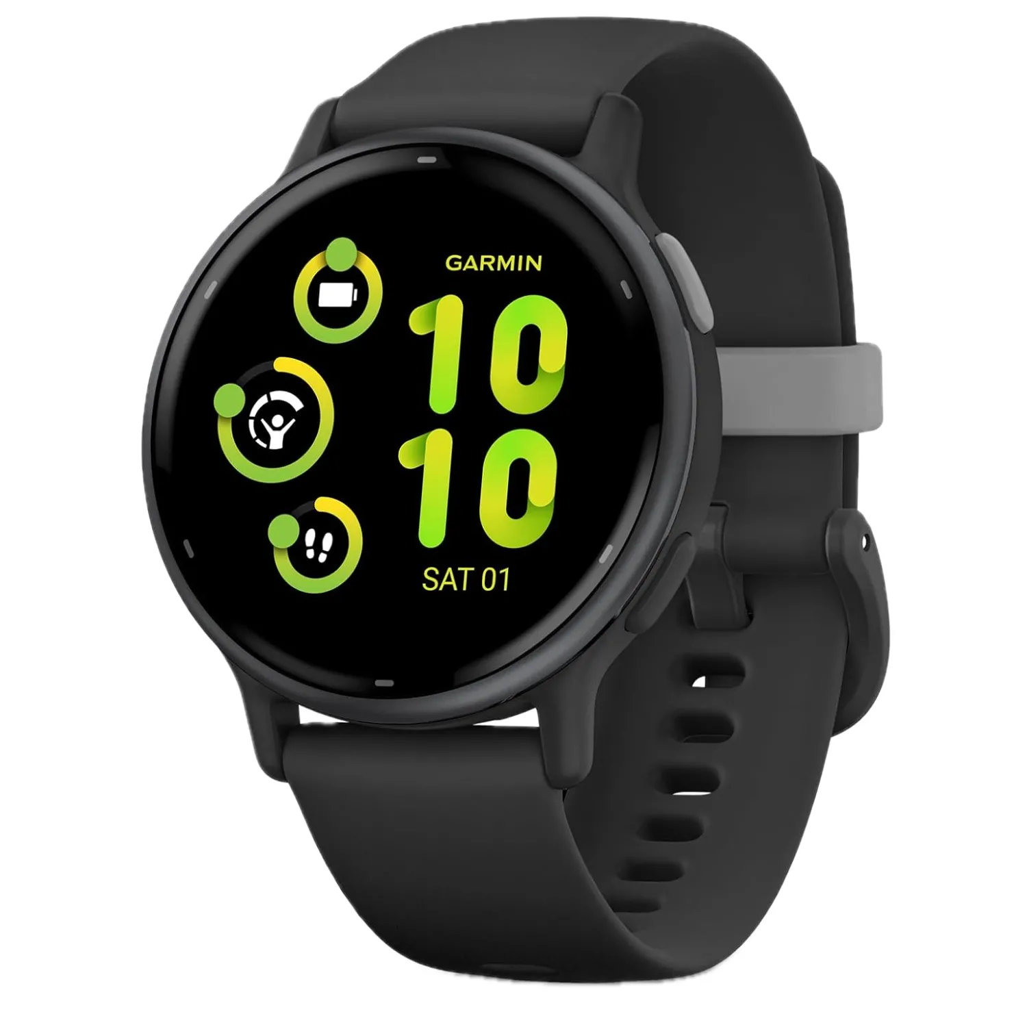 Đồng hồ thông minh Garmin Vivoactive 5 hiển thị màn hình AMOLED rực rỡ