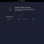 EA App hiển thị lỗi không có kết nối internet khi cố gắng khởi động game FC 25.