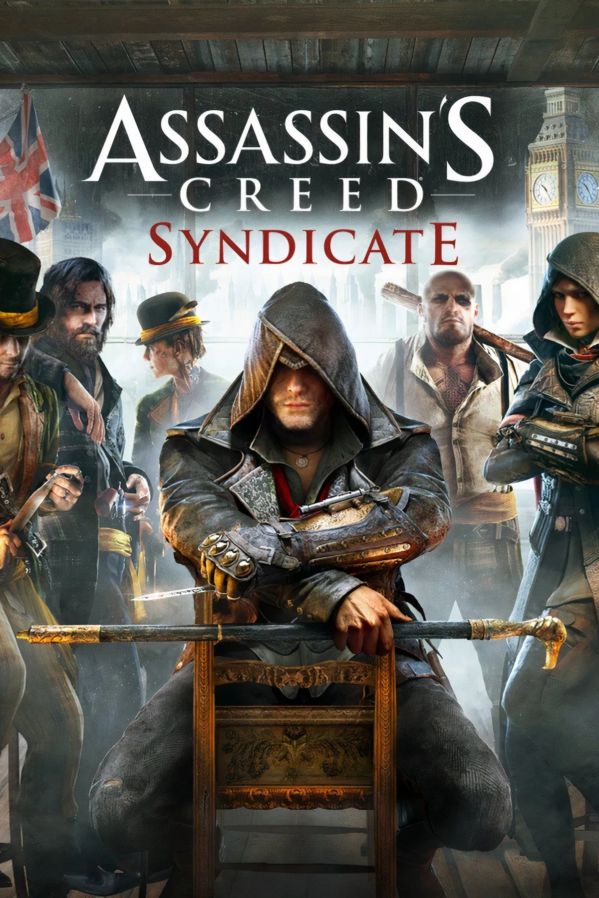 Evie và Jacob Frye thực hiện Parkour trên các mái nhà London trong Assassin's Creed Syndicate