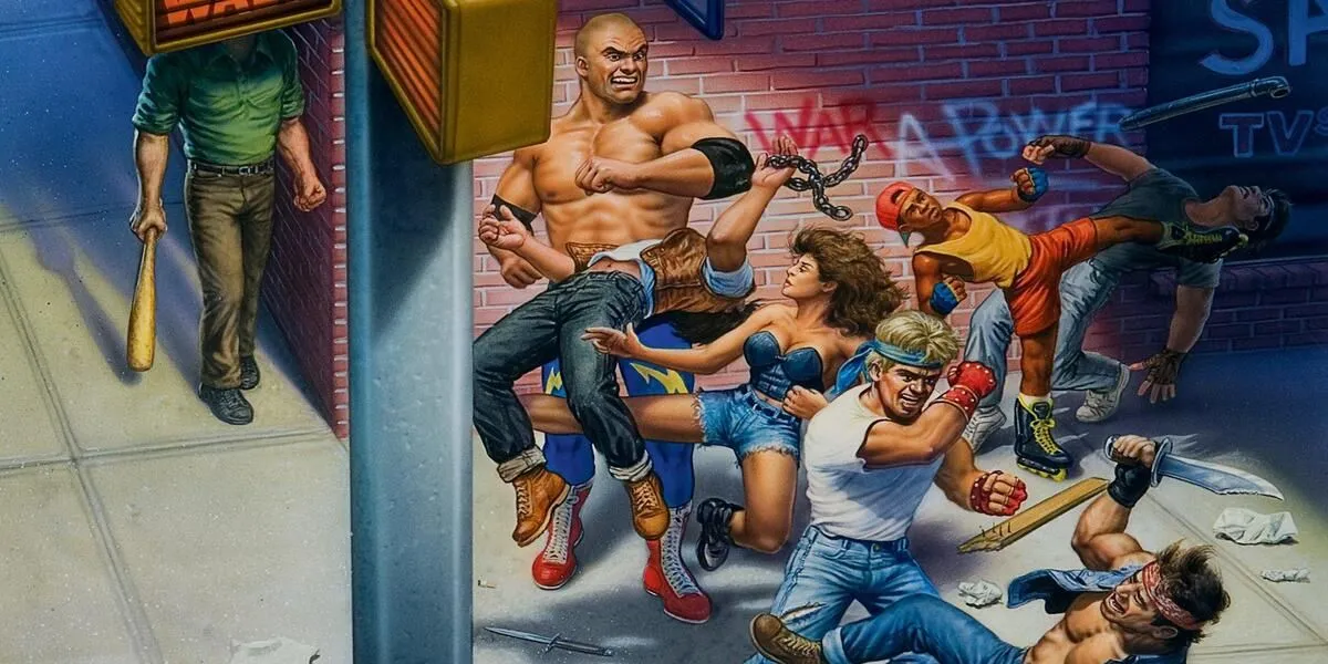 Gameplay 2 người chơi trong Streets of Rage 2