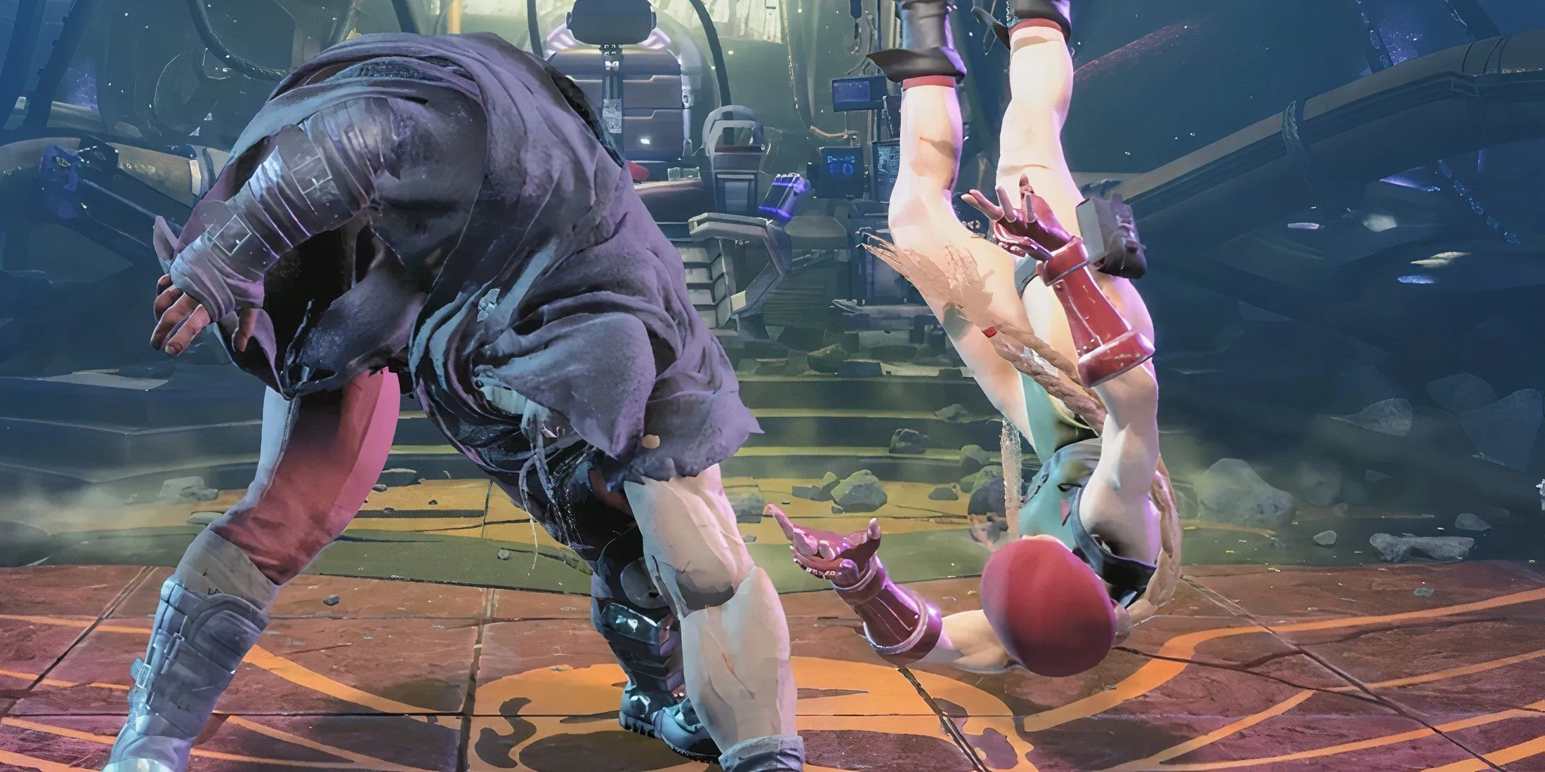 Giao diện chiến đấu Street Fighter 6 với bản đồ The Reniala Remains