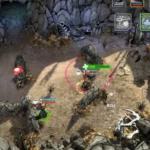 Giao diện chiến đấu trong game di động Borderlands Legends