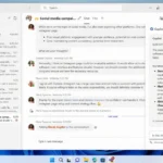Giao diện người dùng Microsoft Teams minh họa tính năng tìm kiếm với khả năng lọc nâng cao