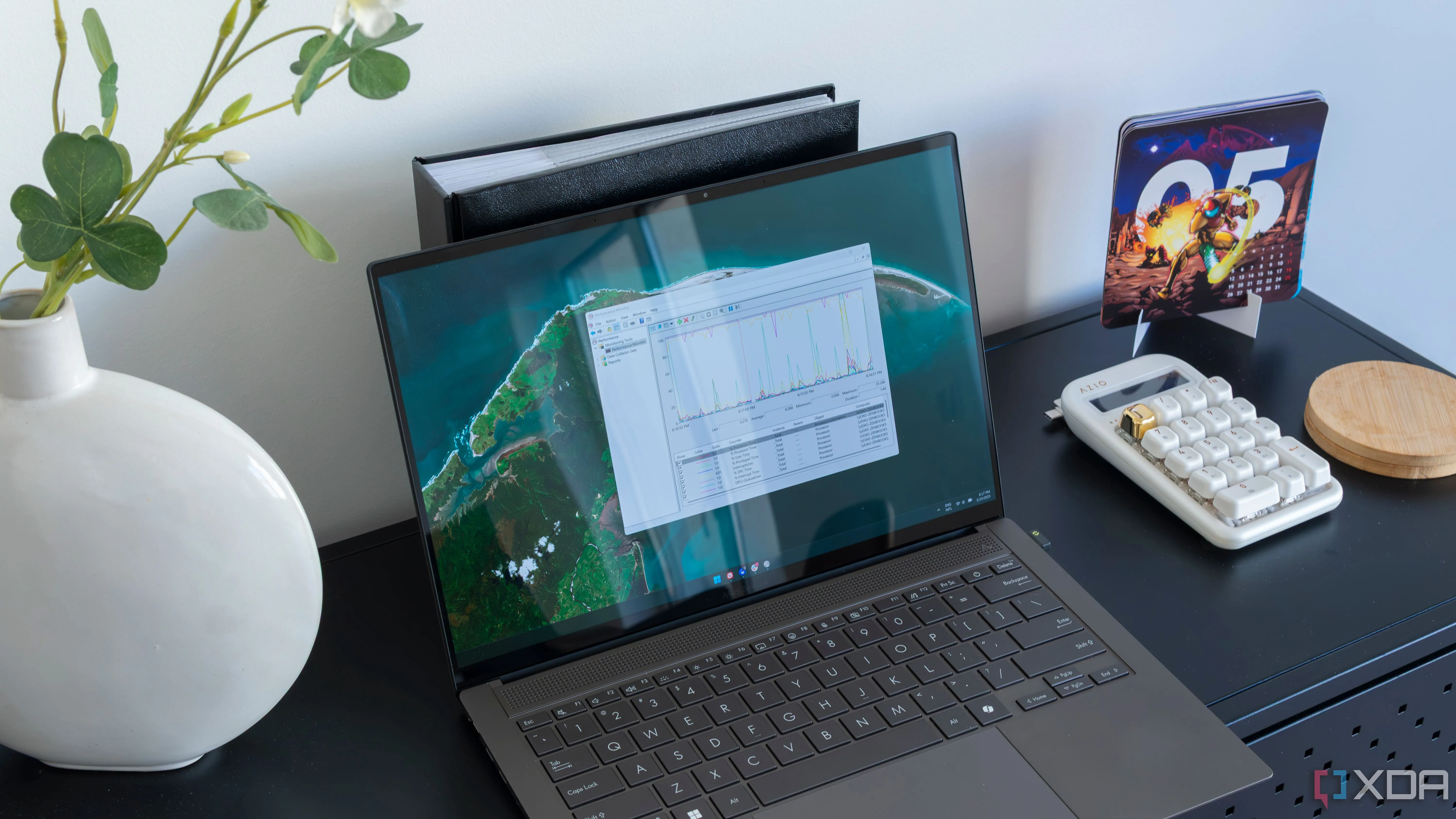 Giao diện Performance Monitor trên Windows 11, công cụ cần thiết để theo dõi hiệu suất hệ thống sau các bản cập nhật bảo mật