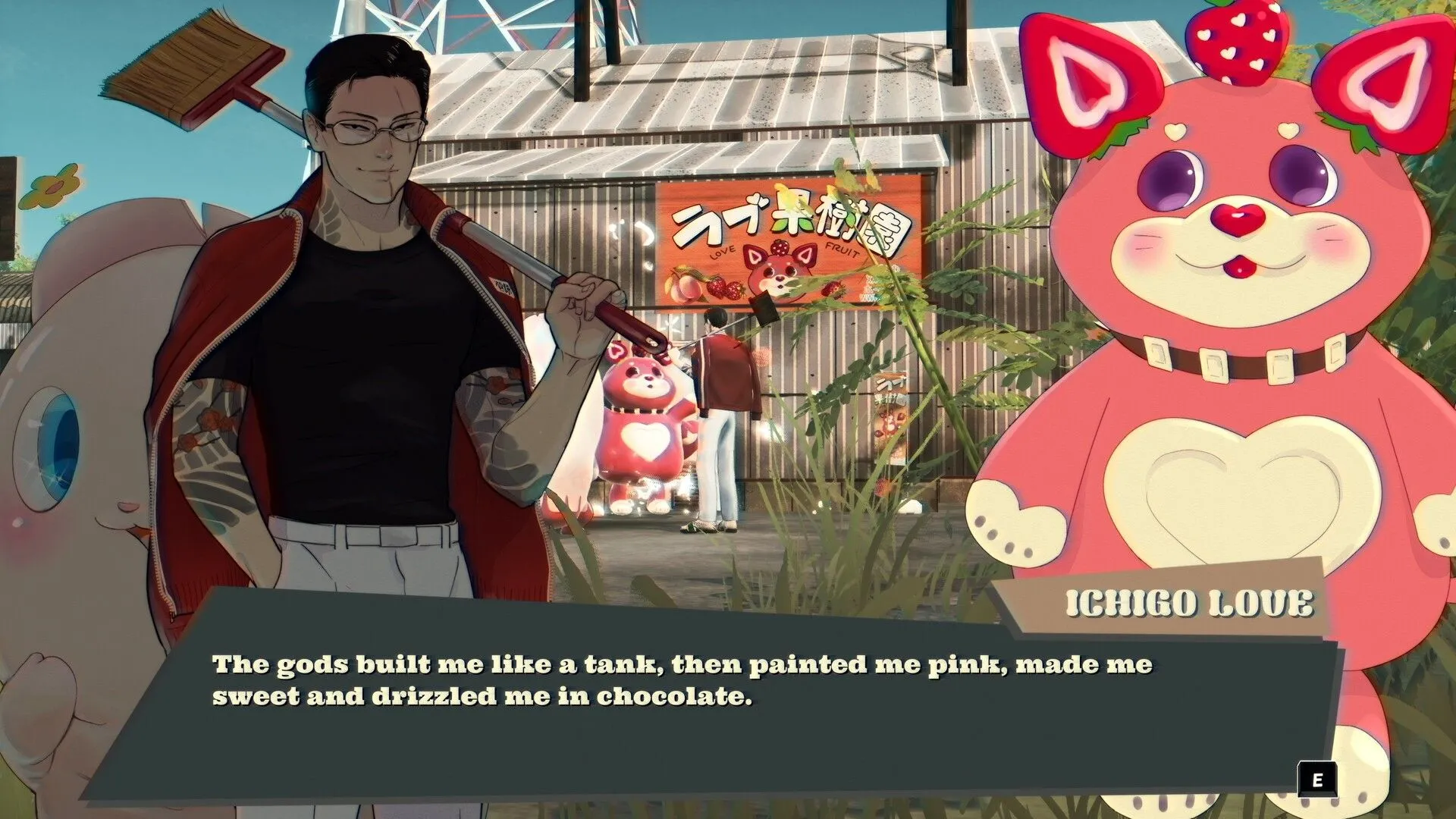 Giao diện quản lý linh vật trong game Promise Mascot Agency