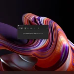 Giao diện Snipping Tool trên Windows 11 tích hợp biểu tượng Snipping Lens ở khay hệ thống