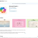 Giao diện ứng dụng Microsoft Copilot chính thức trên macOS, minh họa các tính năng AI thông minh.