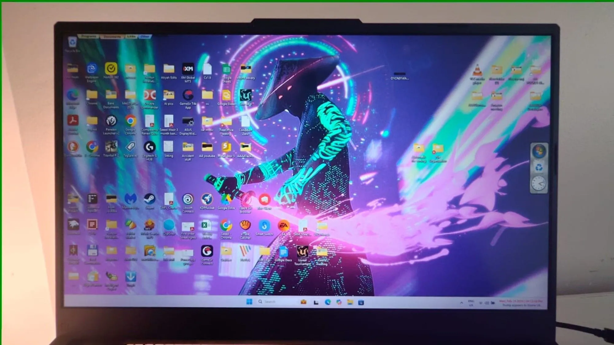 Giao diện ứng dụng Wallpaper Engine hiển thị hình nền động trên Windows 11