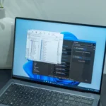 Giao diện Windows 11 minh họa tính năng tiếp tục công việc liền mạch giữa điện thoại và máy tính