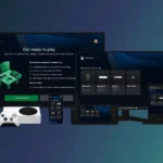 Giao diện Xbox Remote Play cho phép người dùng chơi game Xbox từ xa trên nhiều thiết bị khác nhau.