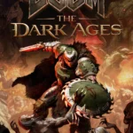 Hình ảnh bìa Doom: The Dark Ages, với Slayer trong trang phục hiệp sĩ trung cổ đặc trưng của phiên bản mới, đại diện cho những thay đổi trong cơ chế di chuyển và chiến đấu.