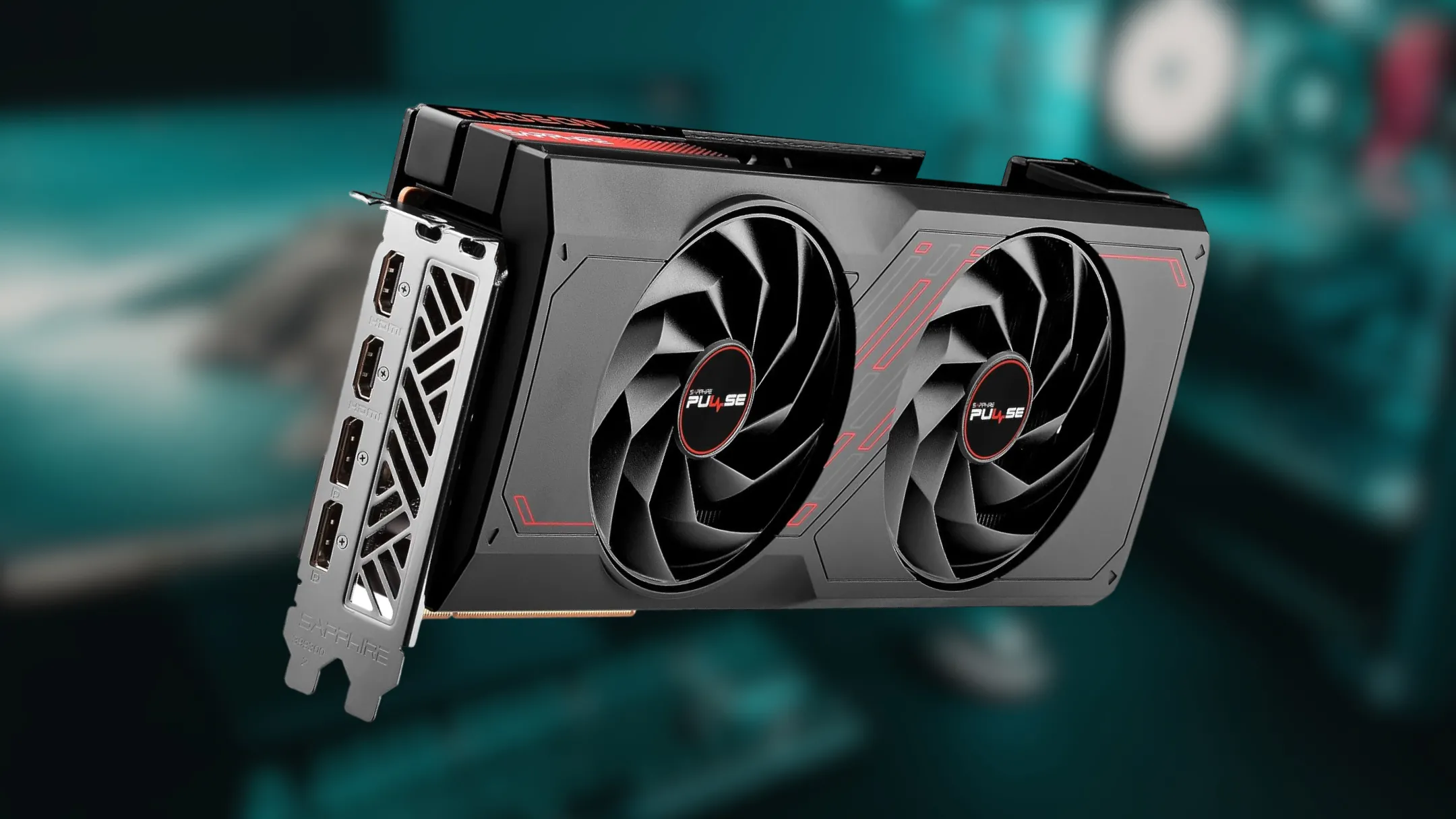 Hình ảnh card đồ họa Sapphire AMD Radeon RX 7800 XT Gaming, minh họa dòng GPU Radeon trước thềm ra mắt RX 9070 series.