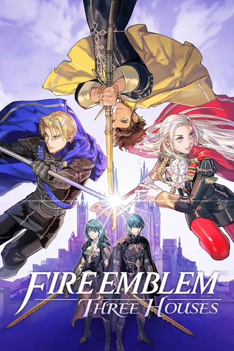 Hình ảnh chủ đạo của game chiến thuật Fire Emblem: Three Houses trên Nintendo Switch.