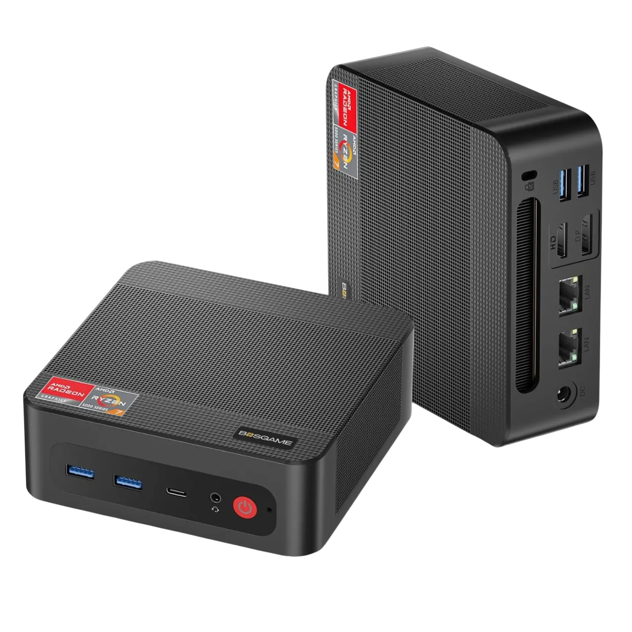 Hình ảnh Mini PC Bosgame P4 Plus hiển thị thiết kế nhỏ gọn và hiện đại