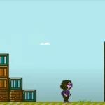 Hình ảnh một màn chơi mới trong game Echoes of the Unread với phong cách đồ họa 8-bit cổ điển trên NES.