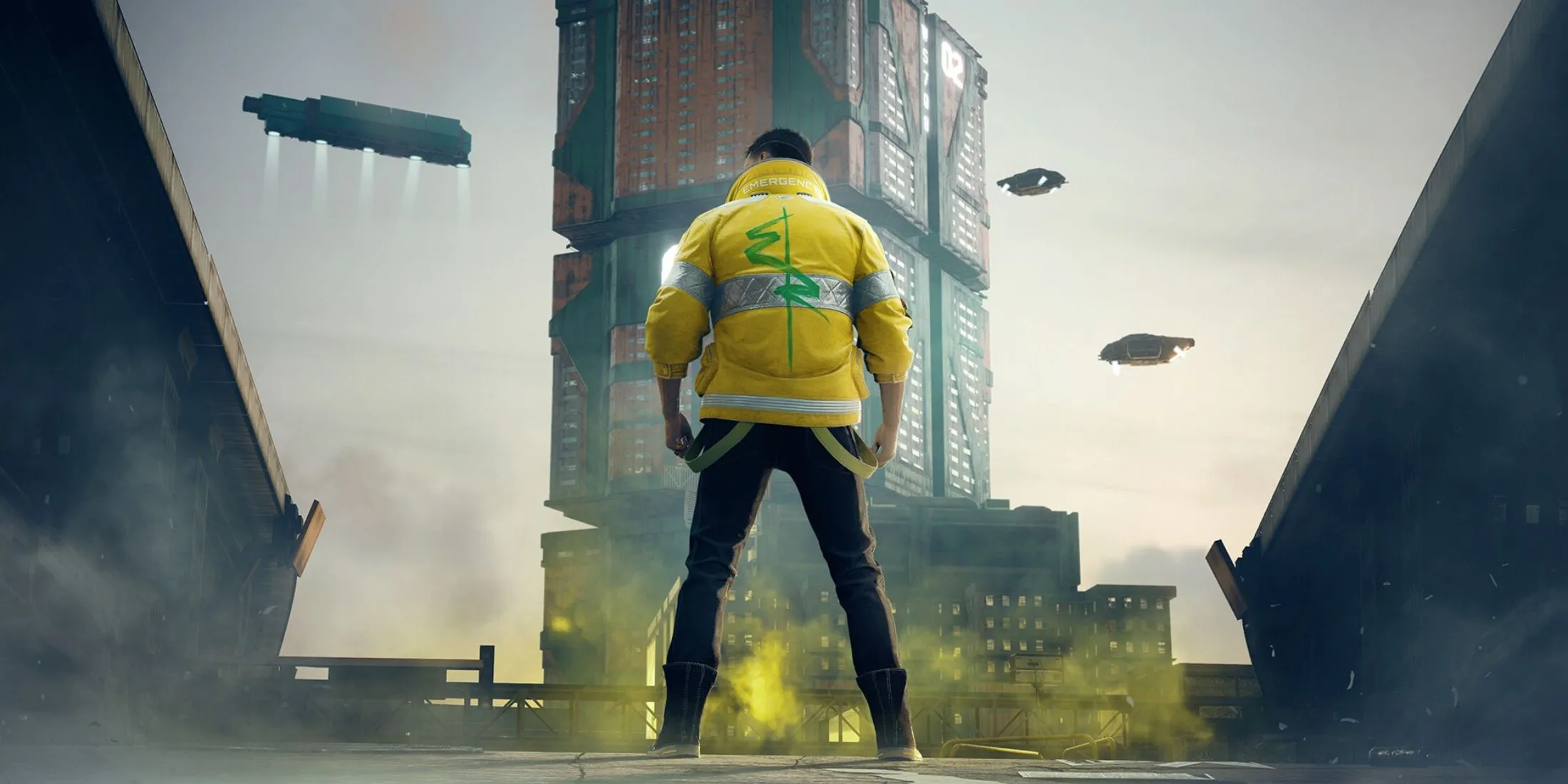 Hình ảnh nhân vật Johnny Silverhand nổi bật trong Cyberpunk 2077