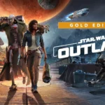 Hình ảnh quảng bá phiên bản Star Wars Outlaws Gold Edition minh họa xu hướng game có giá cao hơn kèm nội dung bổ sung DLC.
