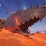Hình ảnh quảng cáo cho Fortnite: Battle Royale, với các nhân vật đặc trưng trong một khung cảnh trận chiến sôi động.