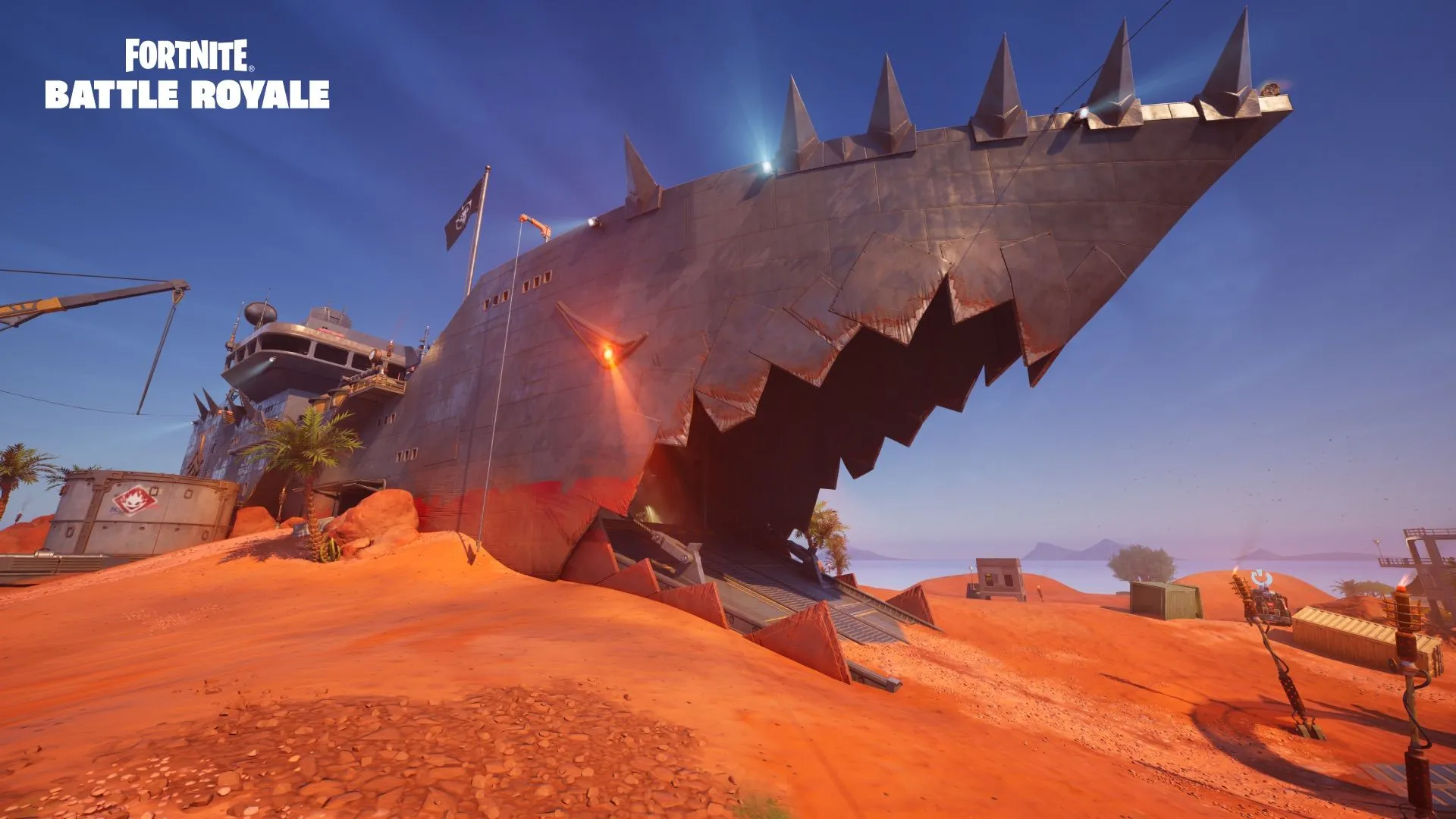 Hình ảnh quảng cáo cho Fortnite: Battle Royale, với các nhân vật đặc trưng trong một khung cảnh trận chiến sôi động.