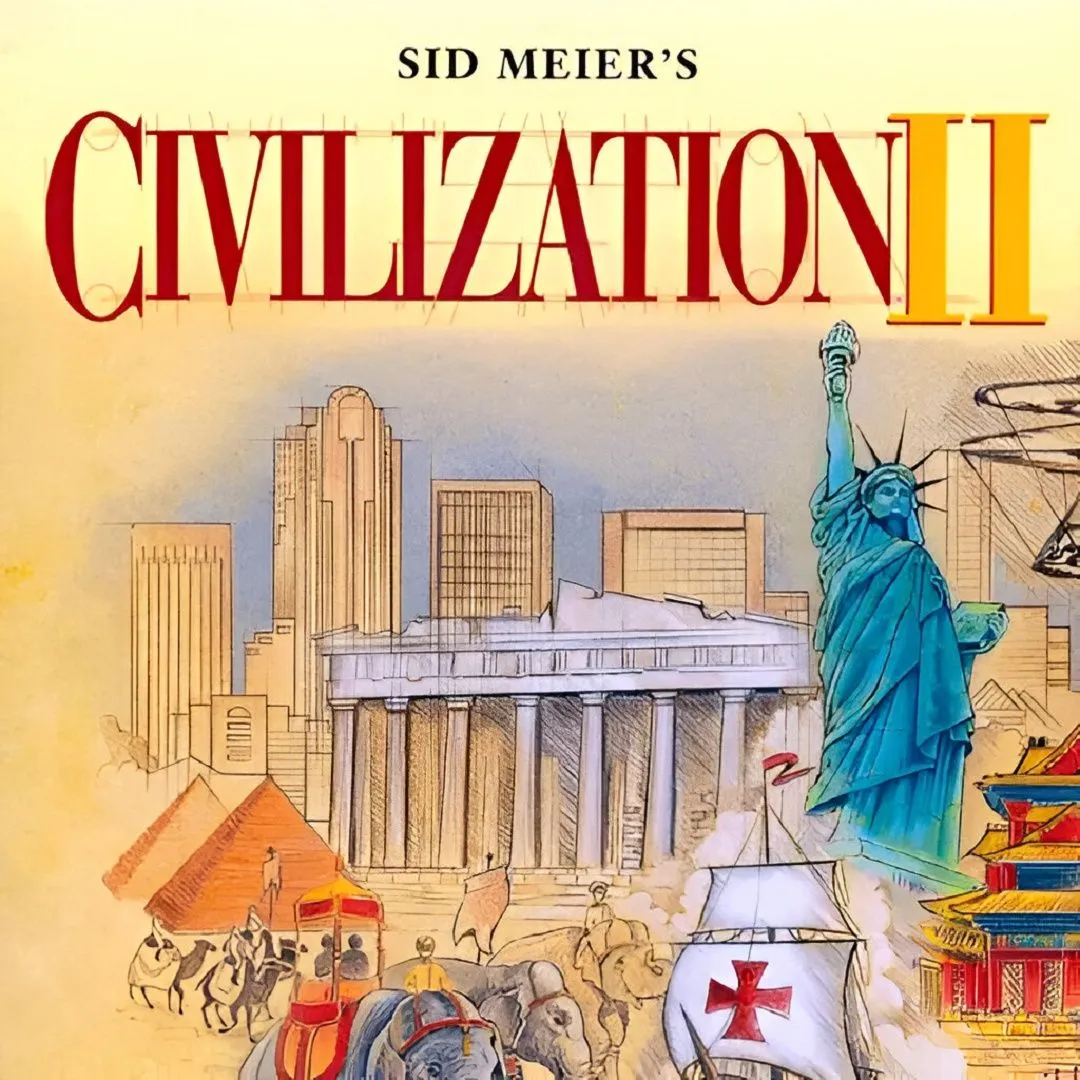 Hình ảnh sản phẩm của game Civilization II, phần tiếp theo của tựa game chiến thuật kinh điển