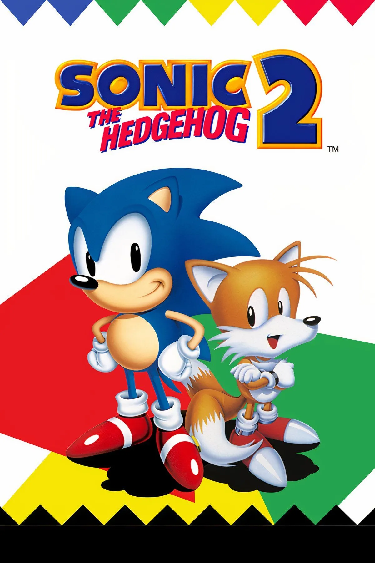 Hình ảnh Sonic và Tails đang chạy tốc độ cao qua các màn chơi trong Sonic the Hedgehog 2
