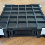 Hộp lưu trữ Gridfinity in 3D bằng PETG chịu nhiệt tốt trong nhà kho nóng bức