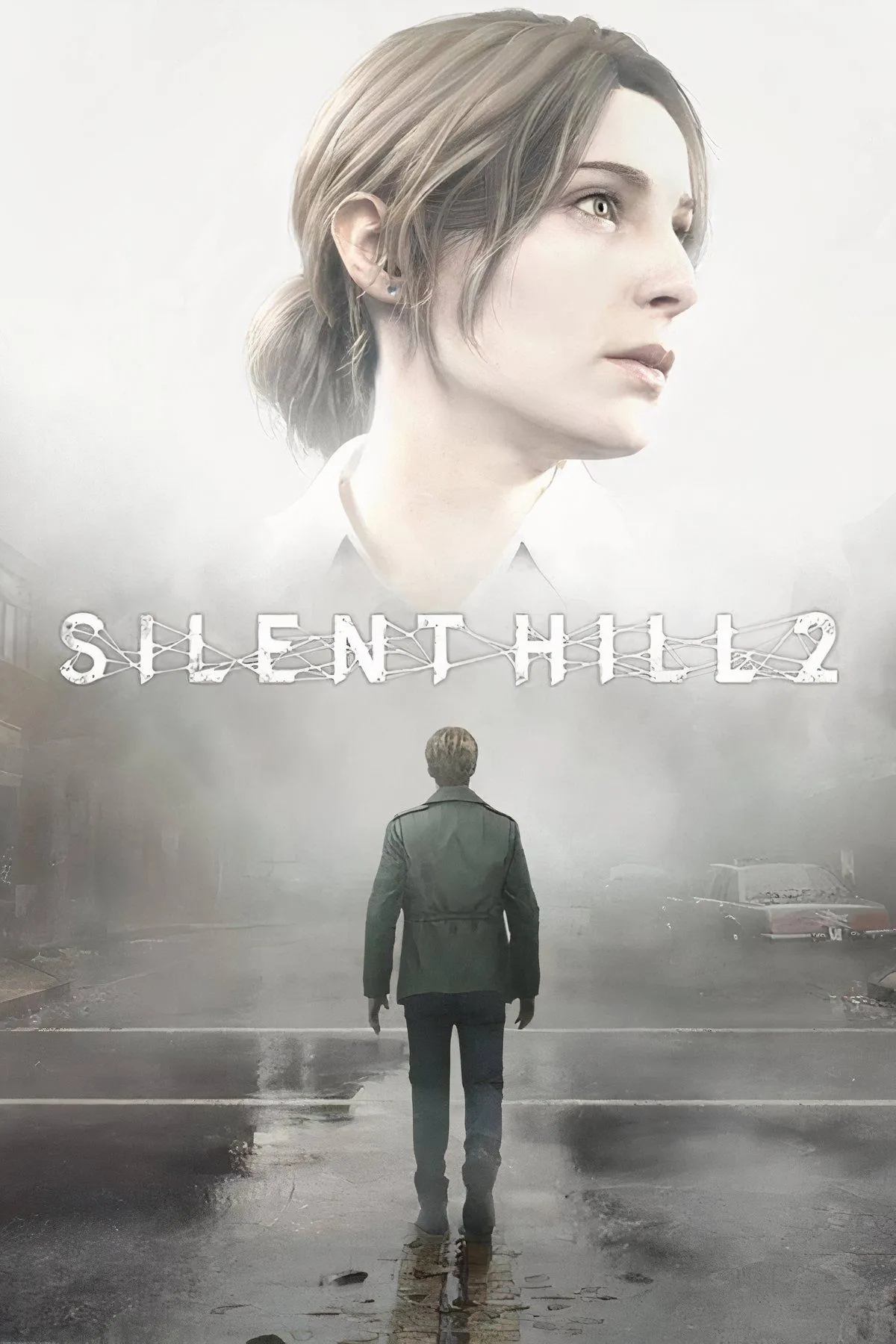 James Sunderland và Maria trong khung cảnh u ám của Silent Hill 2 Remake, thể hiện cách game truyền tải thông tin cốt truyện một cách tinh tế và hiệu quả.