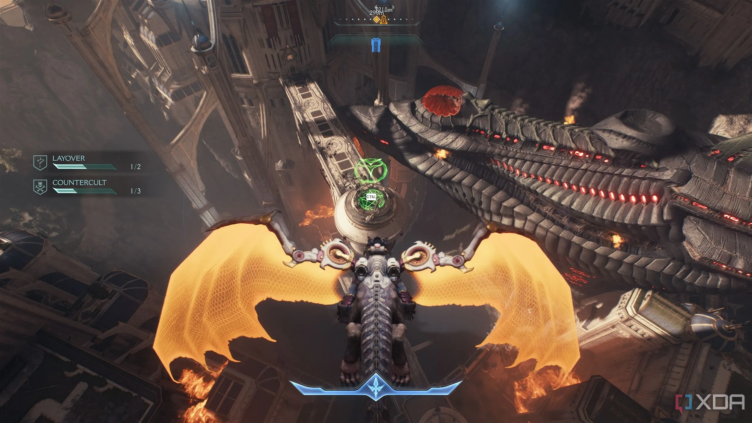 Khu vực hạ cánh mới được tạo ra bên cạnh chiếc tàu Hell Carrier cuối cùng đã bị rơi trong Doom The Dark Ages, là điểm đến cuối cùng để Doom Slayer khám phá.